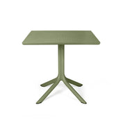 Table carrée Nardi Clip 80 Agave