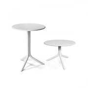 Nardi Table Step Blanc Polypropylène Ø60 Double Hauteur