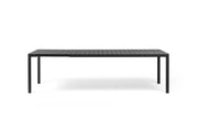 Table rectangulaire extensible Nardi Tevere 210 100 x 211 / 275 cm H 76,5 cm Anthracite