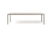 Table rectangulaire extensible Nardi Tevere 210, dimensions : 100 x 211 / 275 cm, hauteur : 76,5 cm, cordon : [insérer la longueur du cordon]