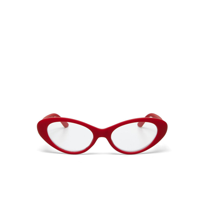 okkia okkia occhiale da lettura mod lina cat eye red diottrie 2 50 ean 8058093548406