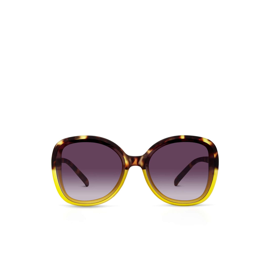 okkia okkia occhiale da sole premontato butterfly mod anna havana yellow ean 8052862288937