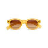 okkia okkia occhiale da sole premontato mod milano soft touch traslucent yellow lenti brown ean 8056211375682