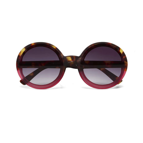 okkia okkia occhiale da sole premontato mod monica round havana pink ean 8052862288982