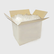 Paille transparente Piennepi PNP Plast Italy pour emballage de Noël 4,5 kg Transparent