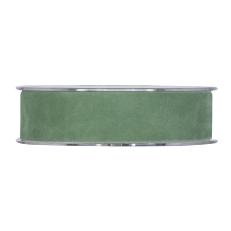 immagine-1-piovaccari-nastro-double-velvet-h-25-mm-l-7-mt-cobalt-green-ean-8050534330717