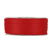 Ruban double satin mat Piovaccari 10 mm 35 m Rouge foncé