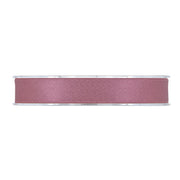 Ruban double satin mat Piovaccari 15 mm 15 m Rose foncé