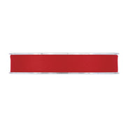 Ruban double satin mat Piovaccari 15 mm 15 m Rouge foncé