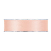 Ruban double satin mat Piovaccari 25 mm 15 m Poudre