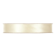 Ruban de satin Piovaccari 15 mm 50 m couleur crème