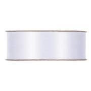 Ruban de satin Piovaccari 25 mm 50 mt couleur blanc