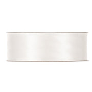 Ruban de satin Piovaccari 25 mm 50 m couleur crème clair