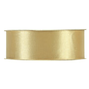 Ruban de satin Piovaccari 25 mm 50 m couleur or clair