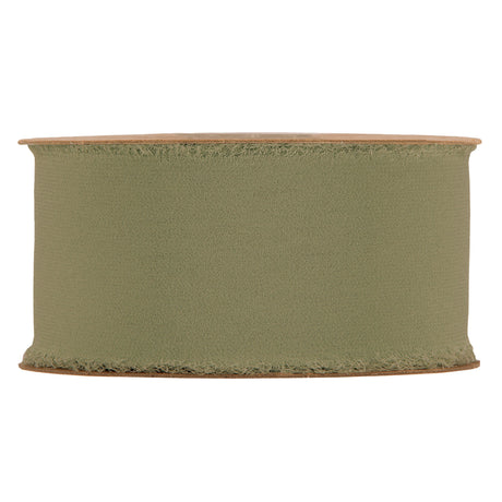 piovaccari piovaccari nastro organdy ribbon h 50 mm 10 mt green lichen ean 8056666077483