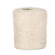 Ficelle de jute Piovaccari 2 mm 100 g Couleur blanche