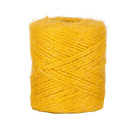 Ficelle de jute Piovaccari 2 mm 100 g Couleur jaune
