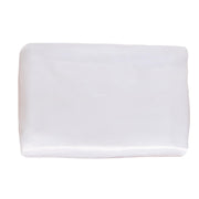 Nappe Piovaccari en satin blanc, hauteur 150 cm, longueur 3 m