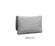 Più Forty +40 BAYBAG Maxi Pochette Imperméable en Tarpaulin 500D Gris Sans Coutures