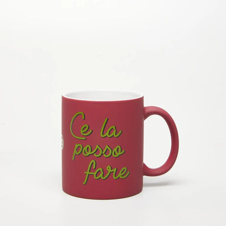 piu forty 40 piu forty 40 mug ceramica con manico 325 cl stampa celapossofare fuxia mat ean 8055773195820