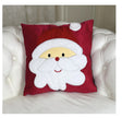 preziosa home preziosa home cuscino arredo velluto ricamo gigante babbo natale 45 x 45 cm rosso ean 8050264188824