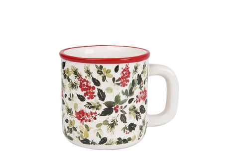 preziosa luxury home preziosa luxury home tazza natale in ceramica d 105 cm h 14 cm multicolor ean 8050264117572