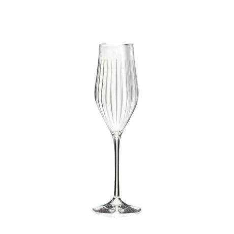 rcr cristalleria italiana rcr cristalleria italiana calice timeless flute t23 vetro 23 cl conf 6 pz ean 8007815282838