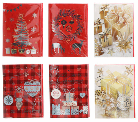 regalo italiano regalo italiano biglietto auguri di natale mus con busta 15 x 20 cm ass 1 pz ean 8057586058392