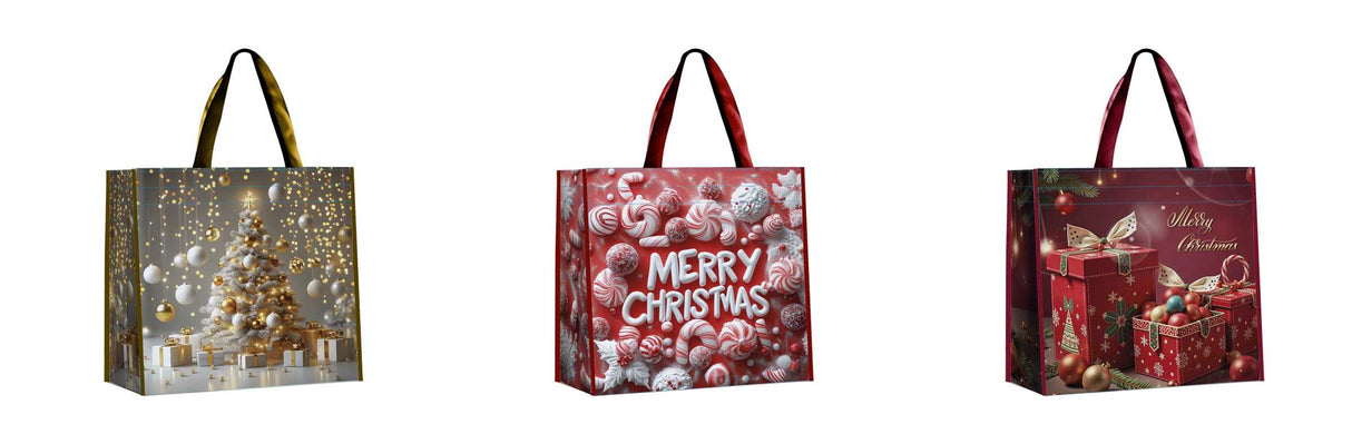 regalo italiano regalo italiano borsa pp natale 43 x 15 cm h 37 cm ass multicolor 1 pz ean 8057586114951