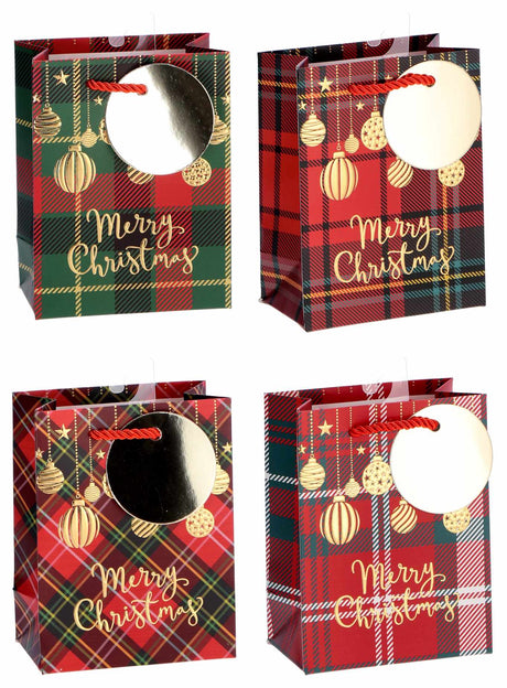 regalo italiano regalo italiano busta regalo di natale carta ass 12 x 7 cm h 15 cm multicolor 1 pz ean 8057586137738