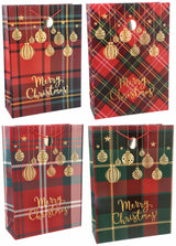 regalo italiano regalo italiano busta regalo di natale carta ass 50 x 20 cm h 70 cm multicolor 1 pz ean 8057586137783