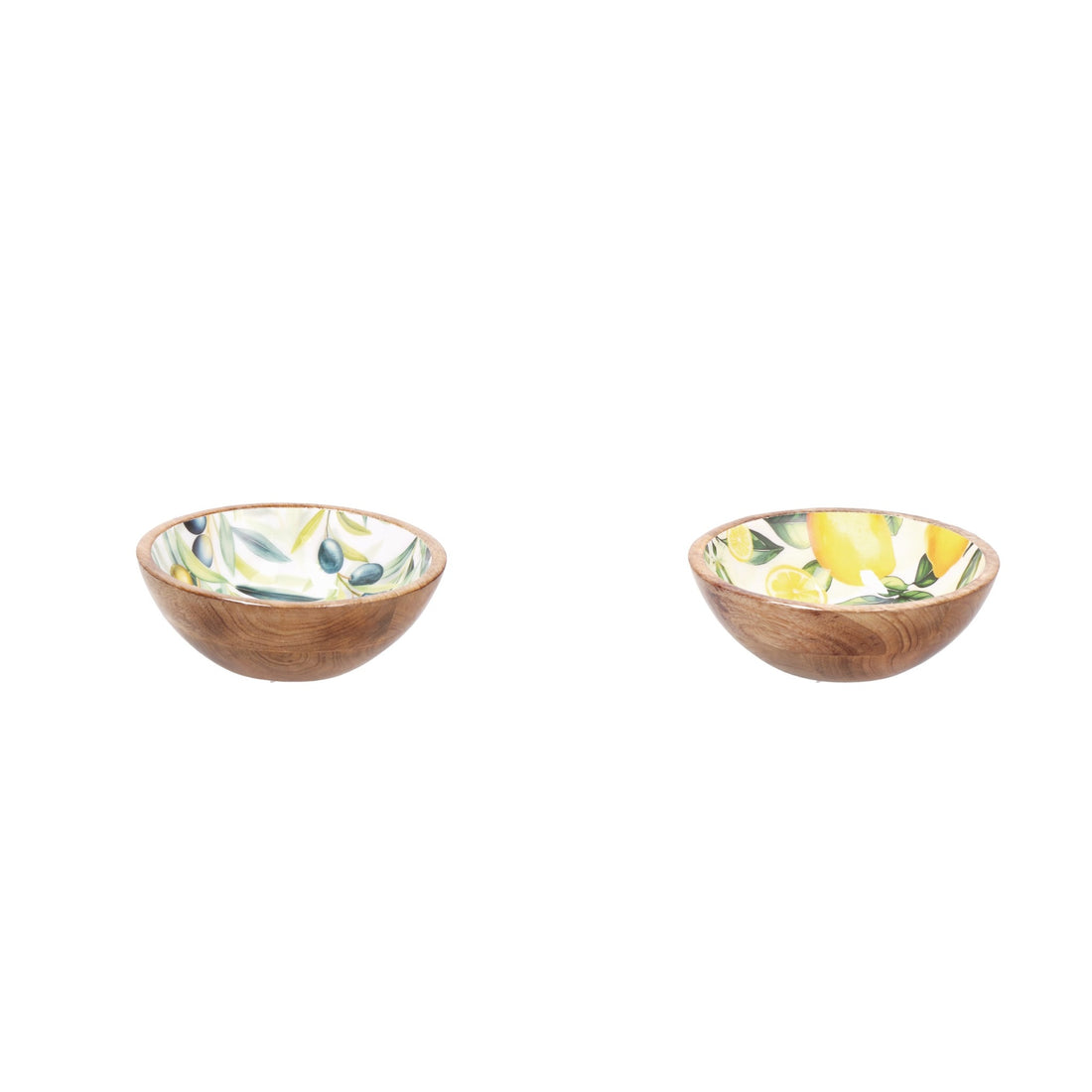 regalo italiano regalo italiano ciotola in legno yari d 20 cm h 7 cm 2 ass insalatiera naturale design moderno 1 pz ean 8057586176898