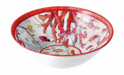 Ad Trend Bol Mélamine Shell D 21,5 Cm H 8 Cm Rouge 1 Pc