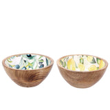 regalo italiano regalo italiano ciotola yari ass d 13 cm h 6 cm legno 1 pz ean 8057586176881