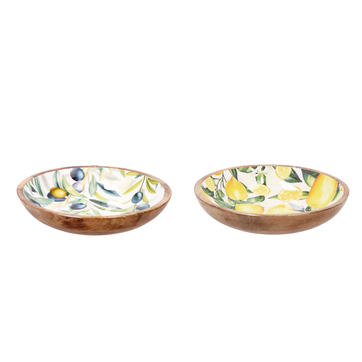 regalo italiano regalo italiano ciotola yari ass d 30 cm h 6 cm legno 1 pz ean 8057586176928