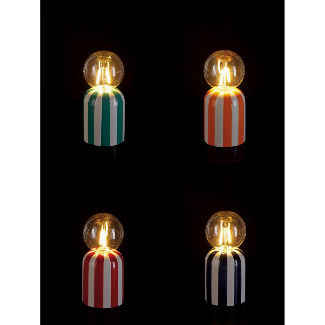 regalo italiano regalo italiano lampada dolom ass d 8 cm h 185 cm vetro multicolor 1 pz ean 8057586268647