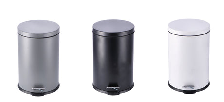 regalo italiano regalo italiano pattumiera ass h 46 cm d 30 cm bianco nero grigio 1 pz ean 8057586033535