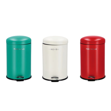 regalo italiano regalo italiano pattumiera ferro ass d 29 cm h 44 cm multicolor 1 pz ean 8057586192225