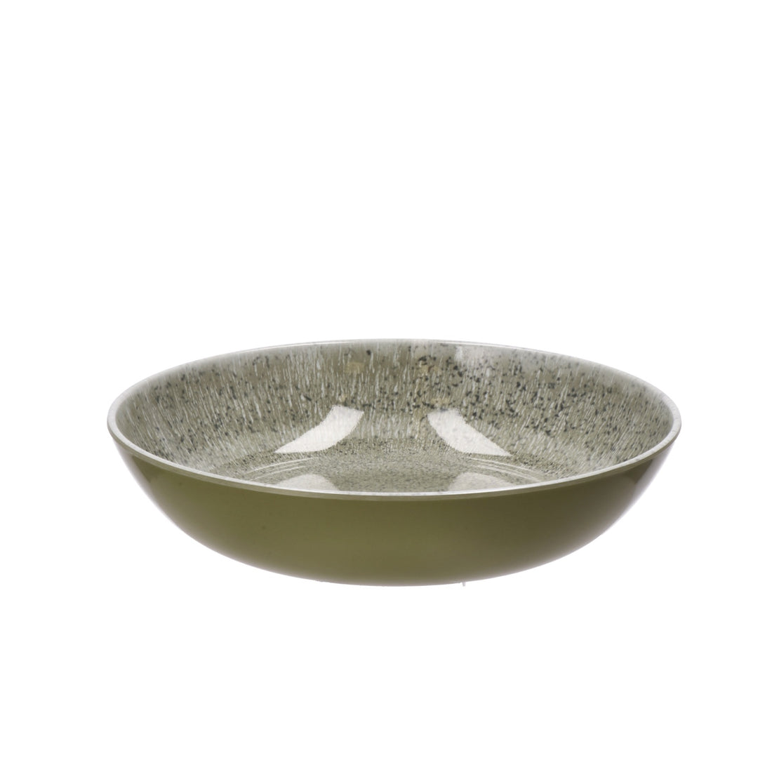 regalo italiano regalo italiano piatto fondo in melamina d 22 cm h 5 cm grigio ean 8057586047389