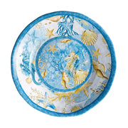 Assiette Creuse Trend Ad Mélamine Shell D 22 Cm H 5 Cm Bleu 1 Pcs