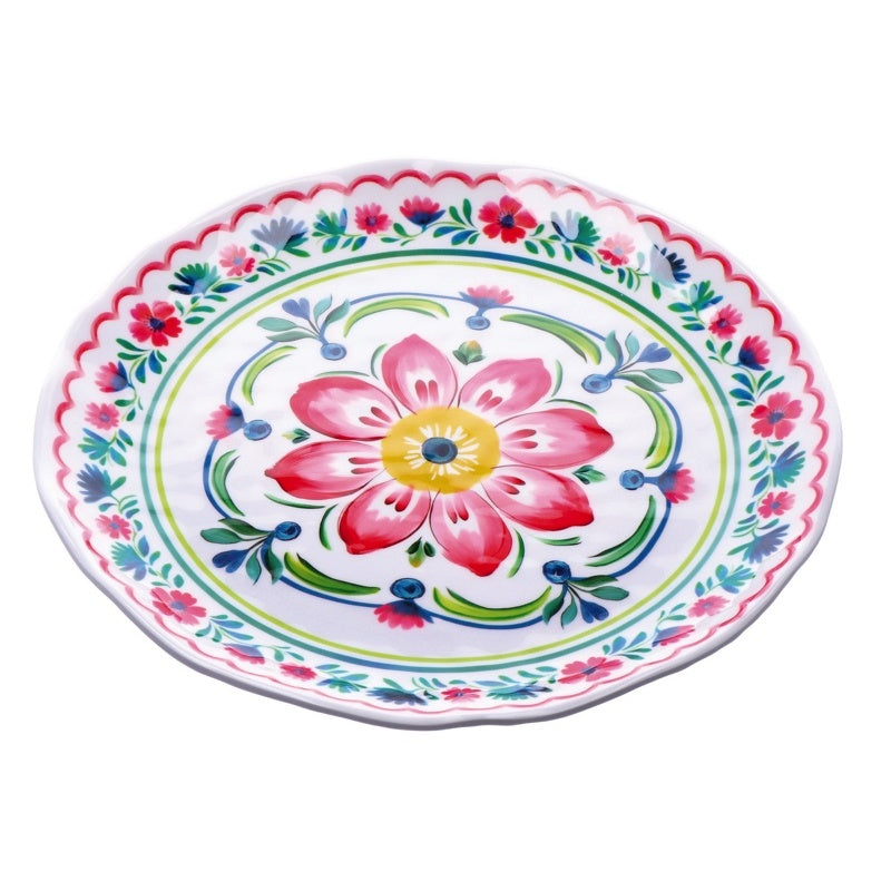regalo italiano regalo italiano piatto piano glen in melamina d 28 cm h 3 cm multicolor ean 8057586160767