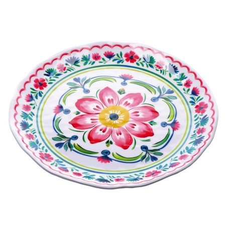 regalo italiano regalo italiano piatto piano glen in melamina d 28 cm h 3 cm multicolor ean 8057586160767