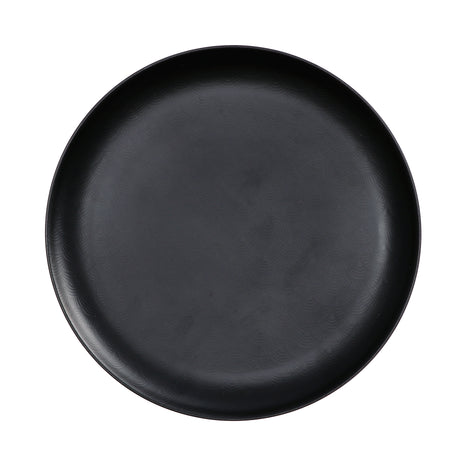 regalo italiano regalo italiano piatto piano owens melamina d 25 cm nero ean 8057586111400