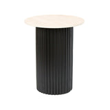 regalo italiano regalo italiano tavolino ferro e ceramica crema d 41 cm h 48 cm tavolino design moderno arredo casa ean 8057586189577