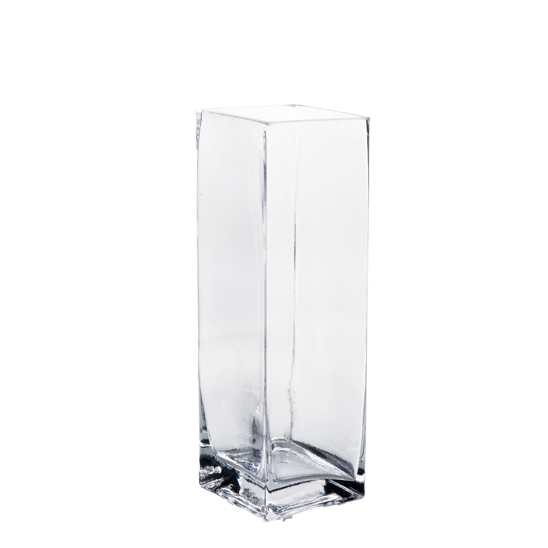 regalo italiano regalo italiano vaso in vetro rettangolare 8 x 8 cm h 25 cm vaso alto per fiori e arredo ean 8021785797765
