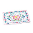 regalo italiano regalo italiano vassoio rettangolare glen in melamina 30 x 21 cm h 2 cm multicolor ean 8057586160811