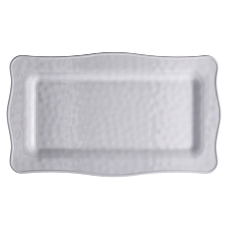 regalo italiano regalo italiano vassoio rettangolare in melamina 48 x 28 x 2 cm bianco ean 8057586002685