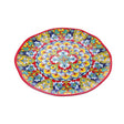 regalo italiano regalo italiano vassoio tondo rian in melamina d 40 cm h 2 cm rosso blu ean 8057586160620