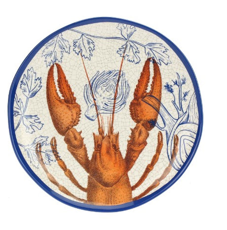 rose tulipani rose tulipani set 2 piatti piani ocean line melamina d 27 cm ean 8018594611146