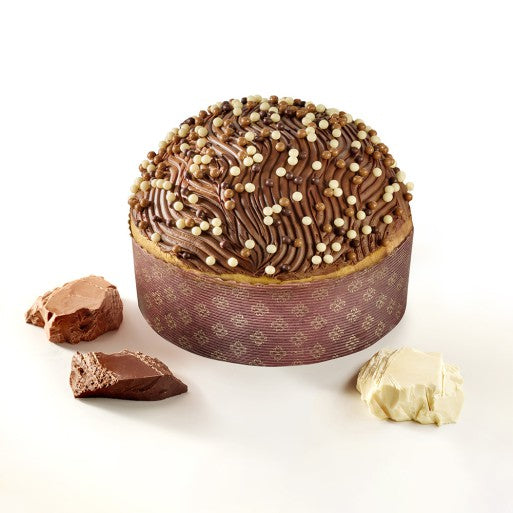 sal de riso sal de riso panettone i tre cioccolati 1 kg con sac a poche crema alle nocciole ean 8054521547058